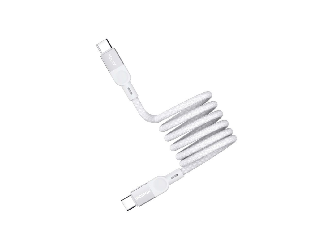 Buy Momax Elite Mag Link 100W USB-C to USB-C Magnetic Cable 1m in Qatar Buy Momax Elite Mag Link 100W USB-C to USB-C Magnetic Cable 1m in Qatar